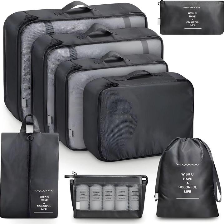 Hermex Koffer-Organizer (Schutzhülle, Packsystem, Flüssigkeitsbeutel, Necessaire)