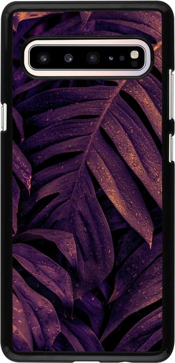 Actual product image PhoneLook Coque Purple Light Leaves (Samsung Galaxy S10 5G)