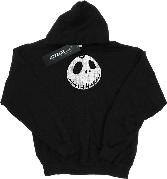 Actual product image Disney Boys Nightmare Before Christmas Jack Cracked Face Hoodie (140, 146)