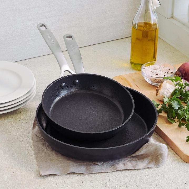 Immagine prodotto Greenpan Copenhagen 2-delige Pannenset met keramische antikleeflaag 20/28cm (28 cm, Casseruola con manico, Alluminio)