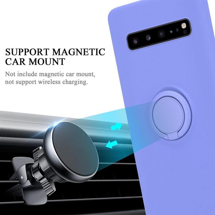 Image du produit Cadorabo TPU Liquid Ring Silicone Case Cover (Samsung Galaxy S10 5G)