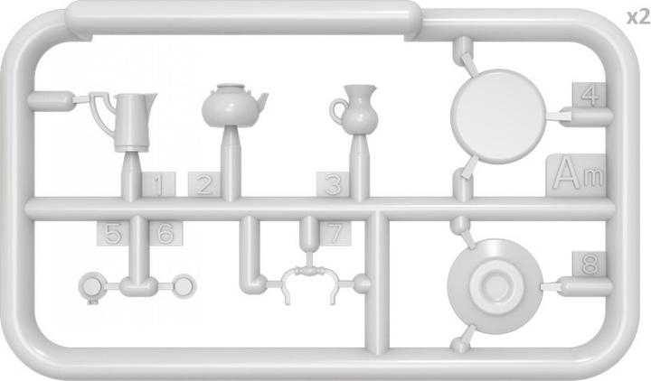 Produktbild Mini art Household Crockery & Glass Set