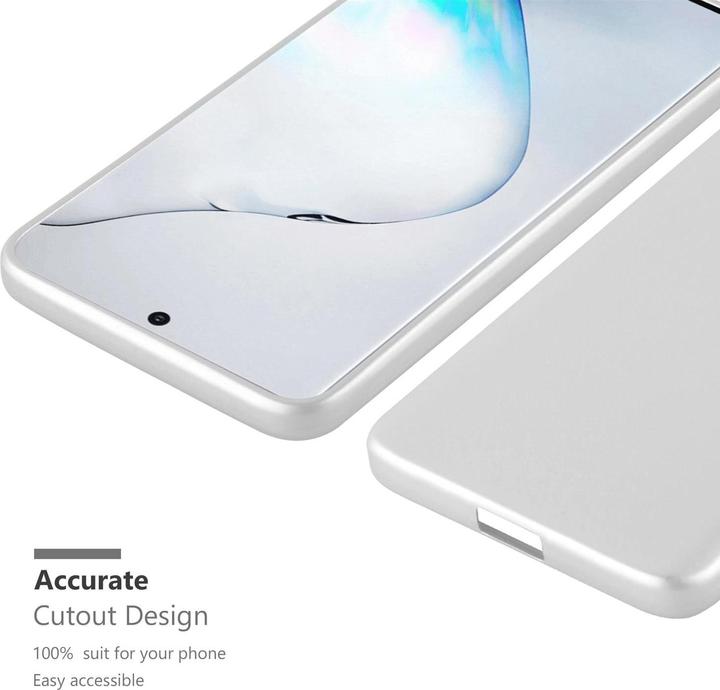 Actual product image Cadorabo TPU Matt Metallic Cover (Samsung Galaxy Note 10 Plus)