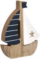 Rayher wooden ship, colorful