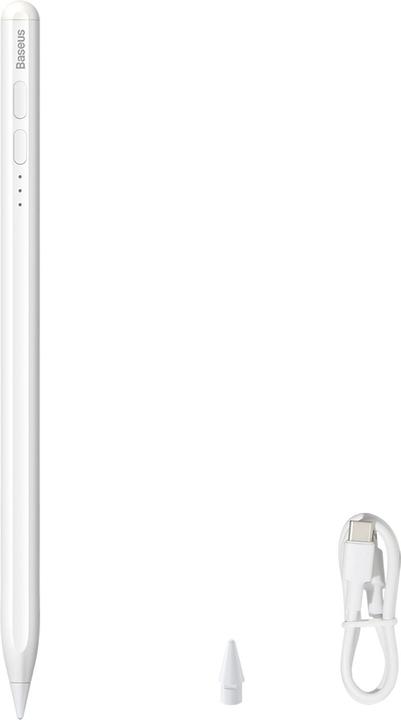 Actual product image Baseus Smooth Writing Active Stylus with LED Indicators (with Palm-rejection) White (Including: Universal T
