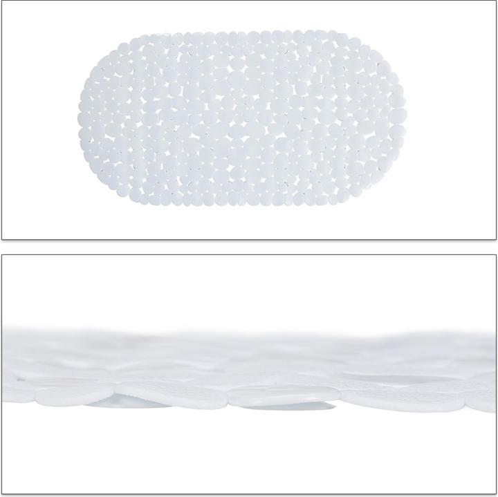 Image du produit Relaxdays Tapis pour baignoire, antidérapant (36 x 68 x 0,5 cm)