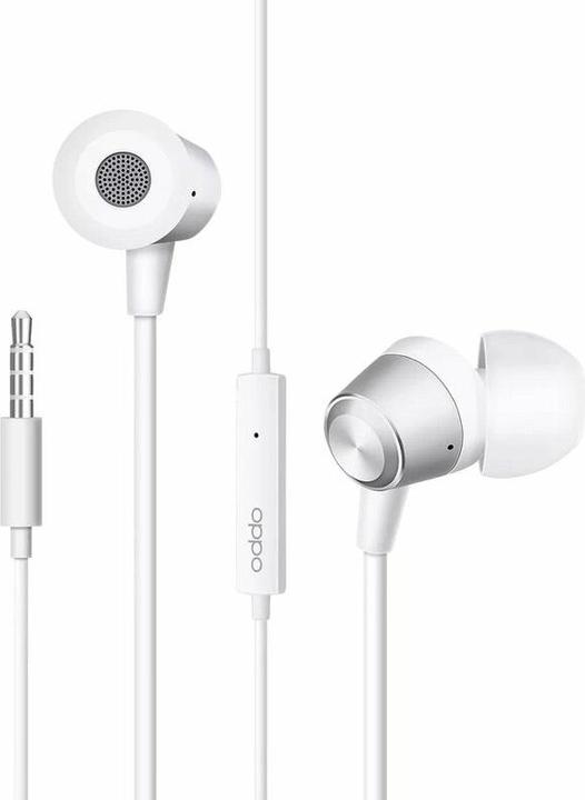 Immagine prodotto OPPO - Stereo Earphones (MH130) - Jack 3.5mm with Microphone - White (Bulk Packing)