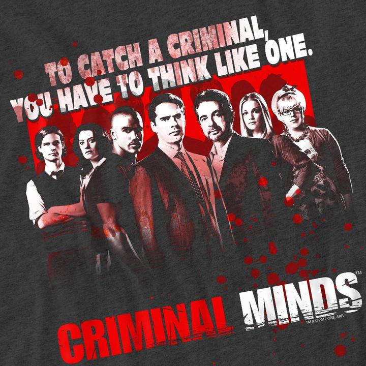 Immagine prodotto Criminal Minds Think Like One Maglietta Adulto Unisex (L)