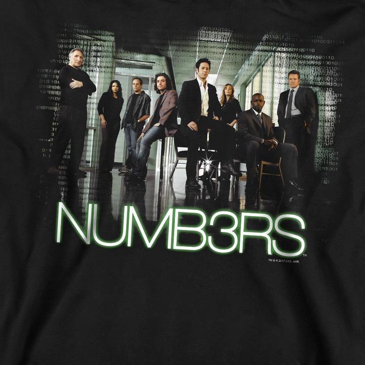 Immagine prodotto Numb3rs Felpa Cast Adulto Unisex (S)