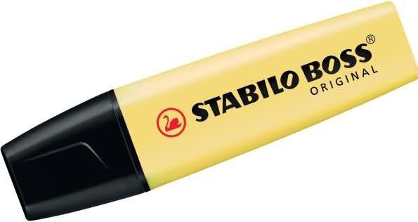 Actual product image STABILO BOSS ORIGINAL Pastel Highlighter (Yellow, 5 mm, 1 x)