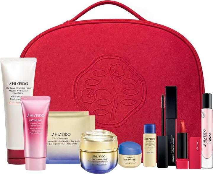 Actual product image Shiseido Blockbuster Vanity Kit 2024 gift set (Facial care set)