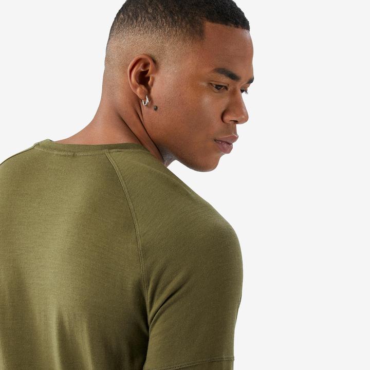 Actual product image Forclaz Langarmshirt Herren - Merino Resist grün (XXL)
