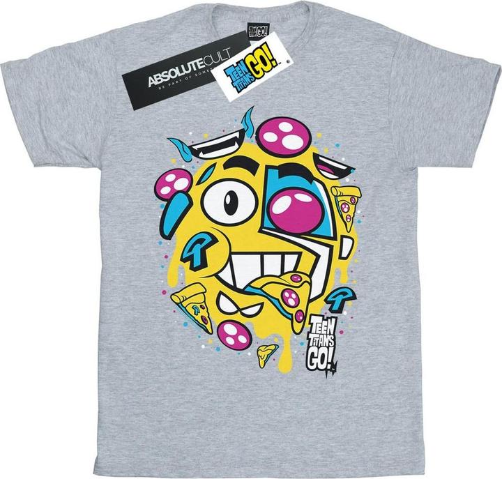 Teen Titans Go Pizza Face TShirt (S)