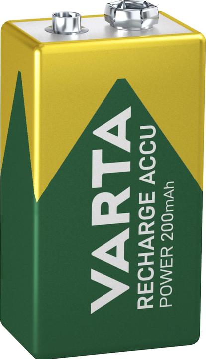 Actual product image Varta Recharge Accu Power (1 pcs., 9V Block, 200 mAh)