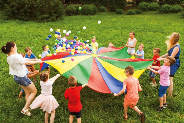 Immagine prodotto Outdoor play Paracadute con palline