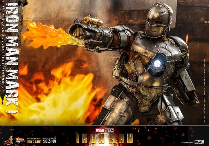 Produktbild Hot Toys Iron Man figurine Movie Masterpiece 1/6 Iron Man Mark I 30 cm