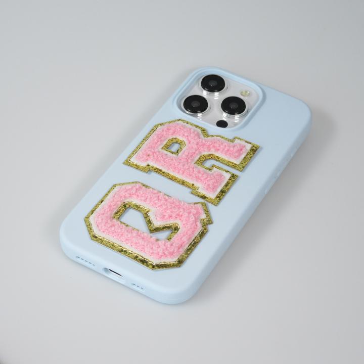 Produktbild PhoneLook Sticker Aufkleber für Handy/Tablet/Computer 3D gestickt Buchstabe M