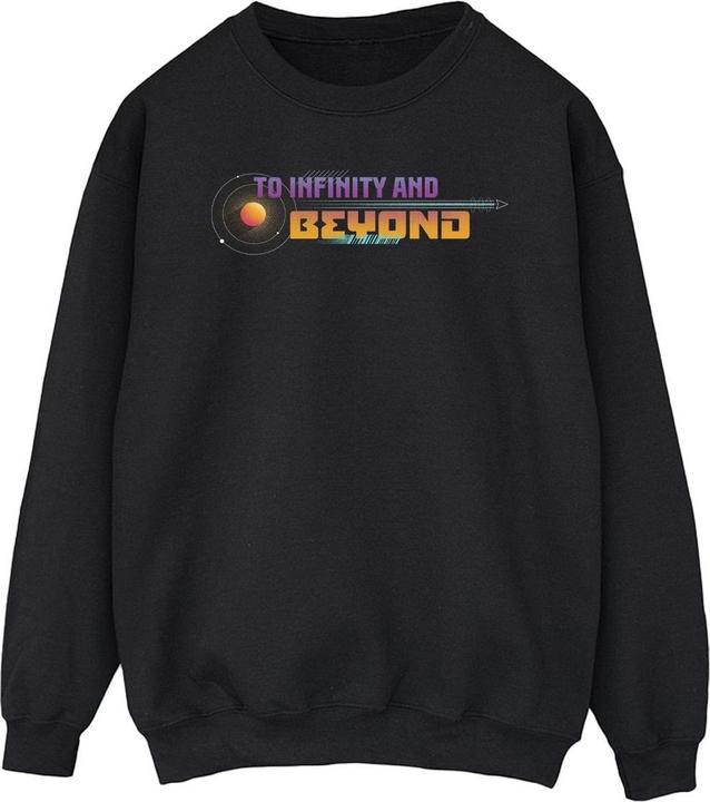 Disney Lightyear Infinity And Beyond Text Sweatshirt (M)