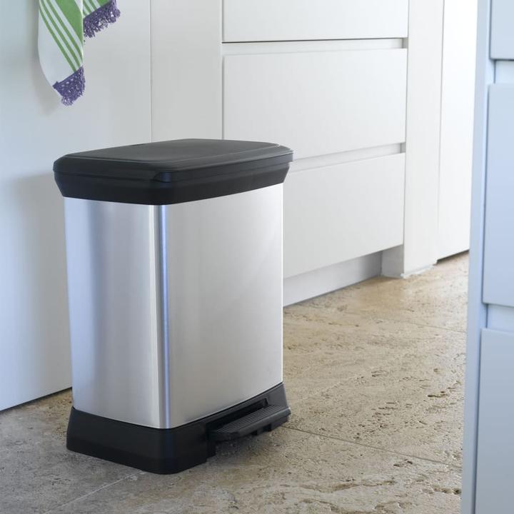 Actual product image Curver Metallic Deco Bin 30L Mülleimer (30 l)