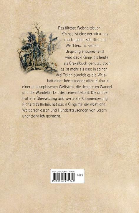 Image du produit I Ging. Das Buch der Wandlungen (Allemand, Richard William, 2011)