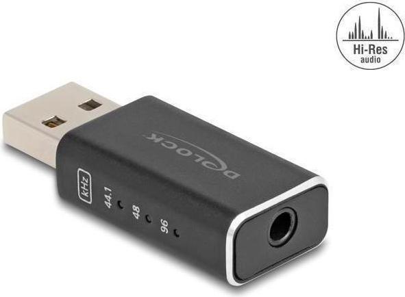 Image du produit Delock USB Gaming DAC 24 bits / 96 kHz High Res Audio (USB 2.0)