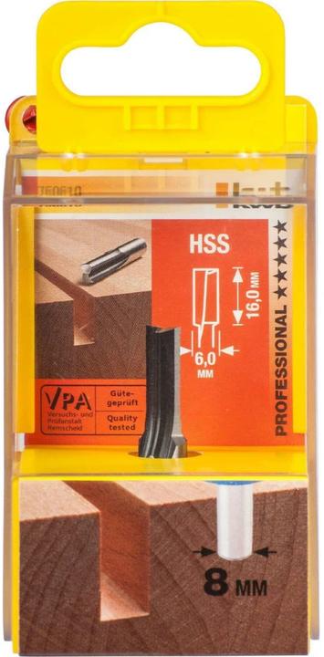 Immagine prodotto kwb Fresa per scanalature Hss 6Mm