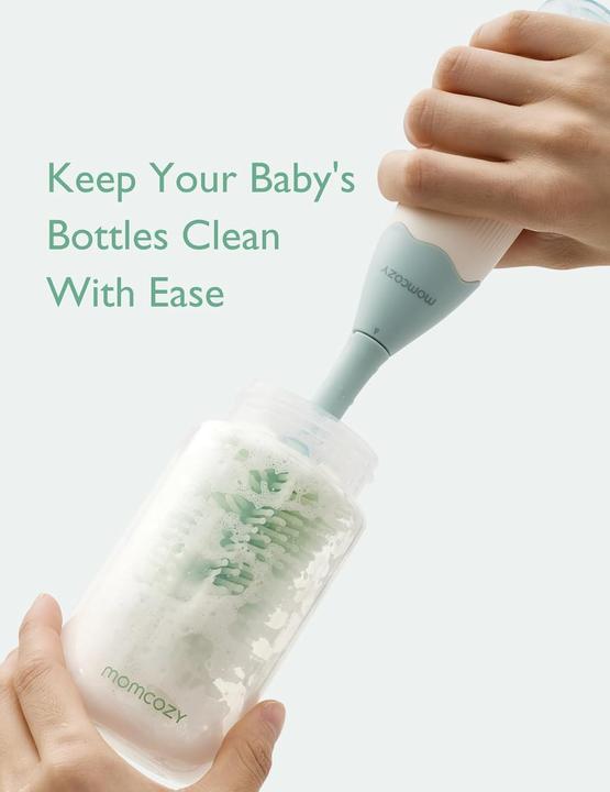 Produktbild Momcozy Flaschenbürsten-Set Push-Press GRN