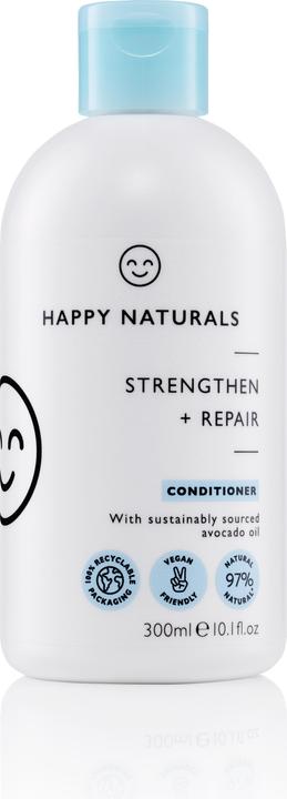 Happy Naturals Après-shampooing fortifiant et réparateur 300ml (300 ml)