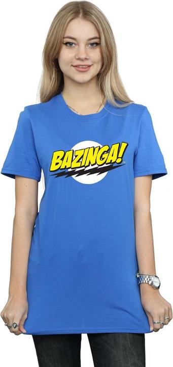 Actual product image Dam Womens/Ladies Bazinga Boyfriend T-Shirt (XL)