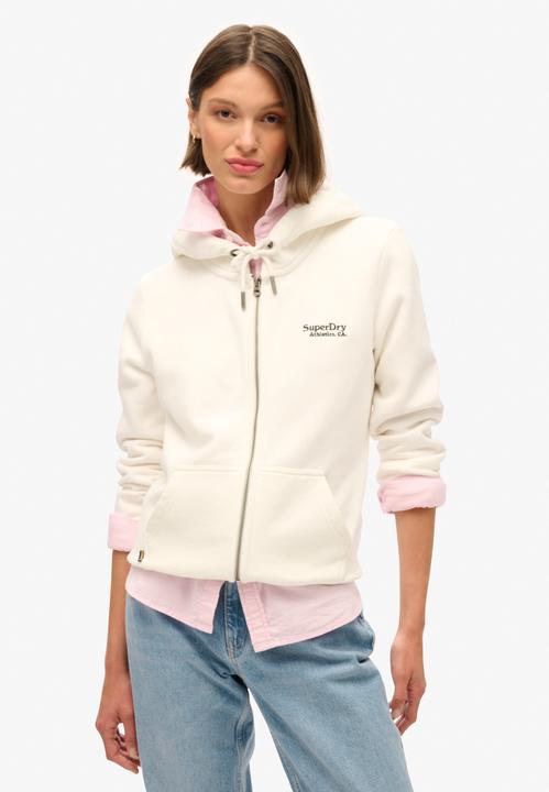 Immagine prodotto Superdry ESSENTIAL LOGO ZIP SWEATSHIRT Dames Vest - Wit (16)