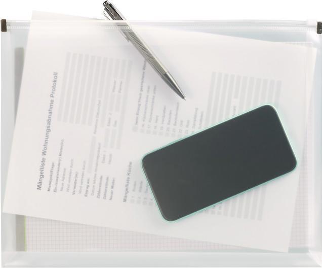 Produktbild Kolma Dokumententasche Easy A5 mit Zippverschluss (A5, 1 x)