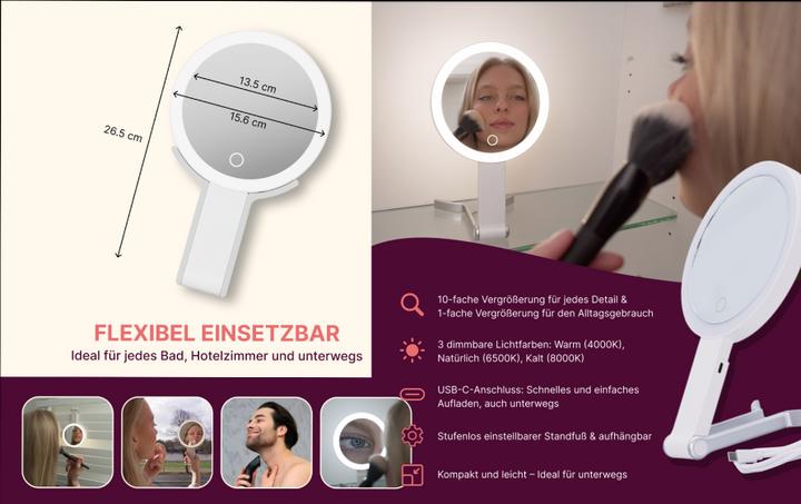 Actual product image Hand- und Stellspiegel