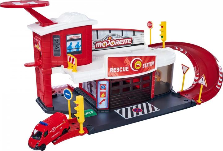 Majorette Creatix Rescue Station + 1 vehicle