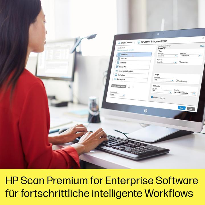Produktbild HP Scanjet Enterprise Flow 6600 fnw1 08A (USB, Ethernet)