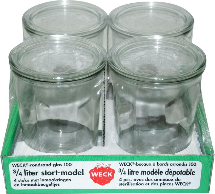 Weck forme du linteau (4 pcs, 0.85 l)