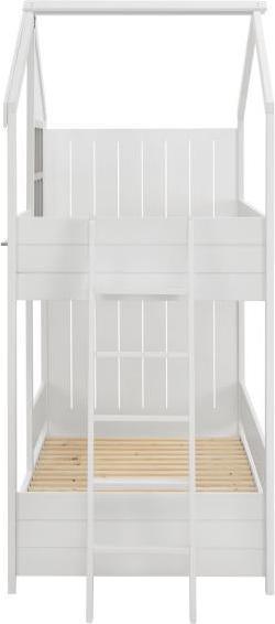 Produktbild Juskys Kinder Hochbett Traumhaus mit Dach & Leiter (90 x 200 cm)