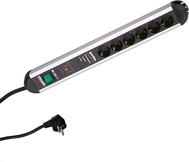 Actual product image Bachmann Socket strip (6 x, CEE 7/3, 2 m)