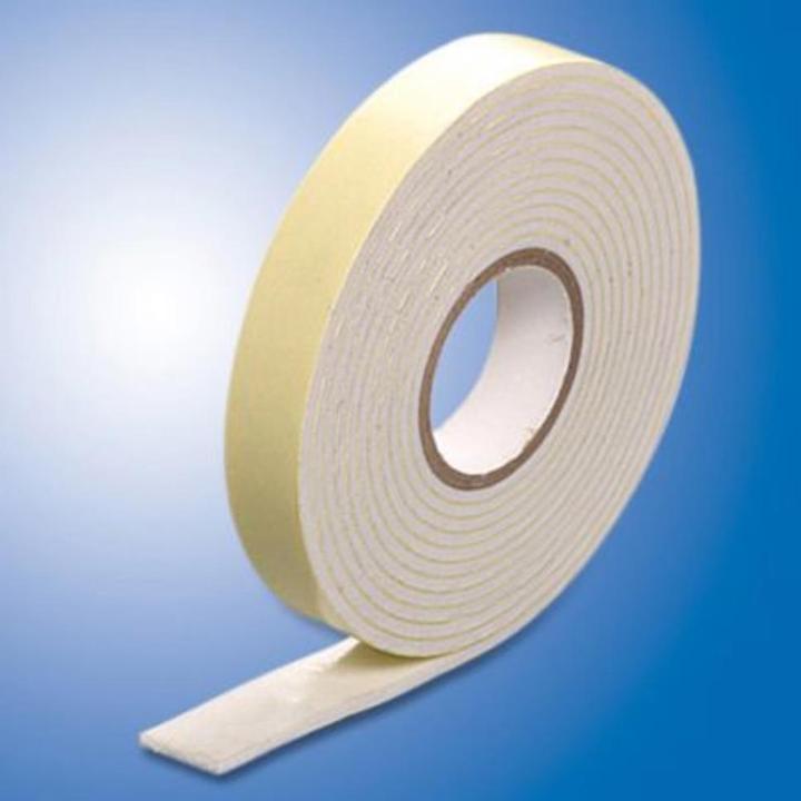 Produktbild Coroplast Schaumstoffklebeband, 12,0 mm x 33 m, Stärke 1,0 mm, weiss (12 mm)