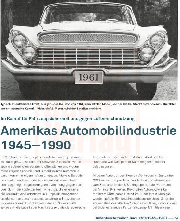 Immagine prodotto Amerikanische Autos 1945-1990 (Tedesco, Roger Gloor, 2022)
