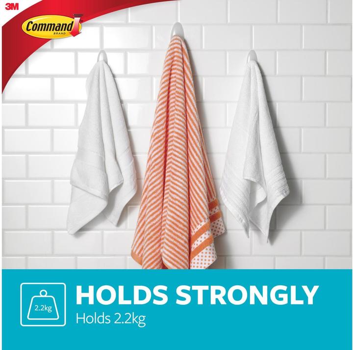 Image du produit Command Crochet de bain pour serviettes L