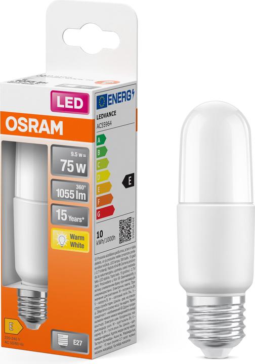 Produktbild Osram Led Star Stick (E27, 75 W, 1050 lm, 1 x, E)