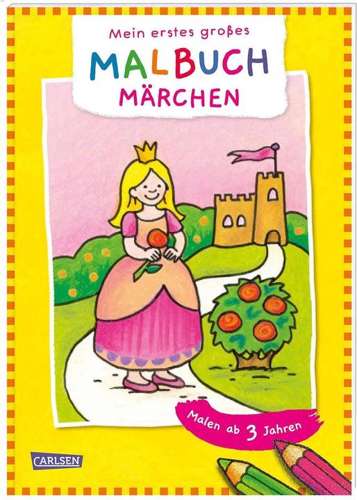 Produktbild Mein erstes grosses Malbuch: Märchen: Malen ab 3 Jahren