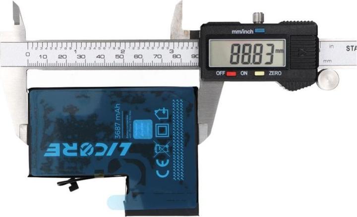 Actual product image Licore Battery battery for IPHONE 12 Pro Max 3687 mAh