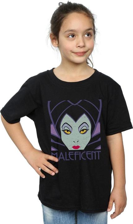 Produktbild Disney Maleficent Cropped Head TShirt Mädchen (152, 158)