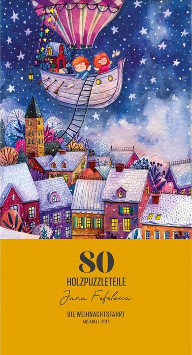 Produktbild DaVici Puzzle - Weihnachtsgeschichten (80 Teile)