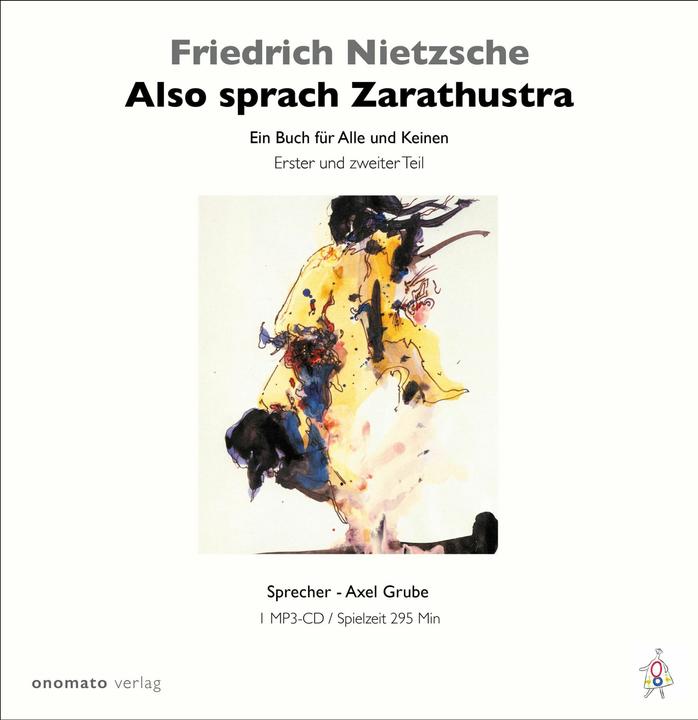 Actual product image Also sprach Zarathustra (German, Friedrich Nietzsche, Axel Grube, 2020)