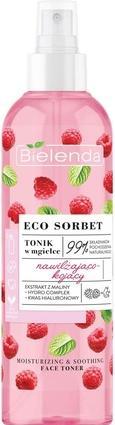 Bielenda Eco Sorbet Moisturizing And Soothing Tonic In Mist Raspberry 200Ml (Tonic, 200 ml)