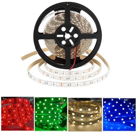 Actual product image Dronefactory LED light strips red (Drone lighting)