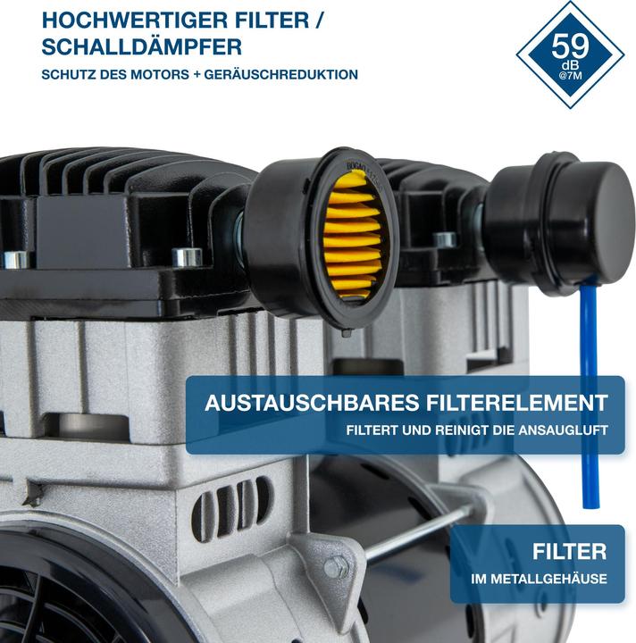 Produktbild Hyundai Silent Kompressor SAC55753 (8 Bar, 50 l)