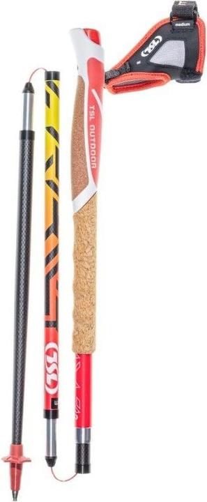 Actual product image Tsl outdoor Trail Carbon 4 Magnetic Cork Cross - Laufstöcke